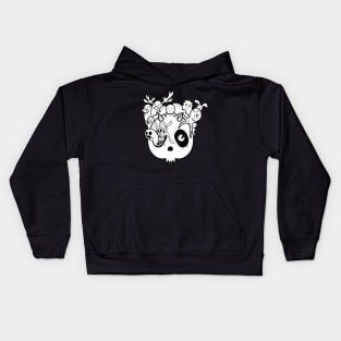 Skull Doodle Kids Hoodie